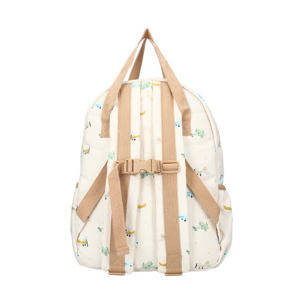 Kidzroom Lille Small Talk Rugzak - Beige Kidzroom Lille Small Talk Rugzak - Beige