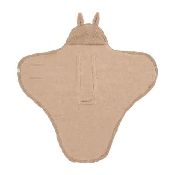 Jollein Wikkeldeken - Biscuit - Miffy Jacquard Teddy Jollein Wikkeldeken - Biscuit - Miffy Jacquard Teddy
