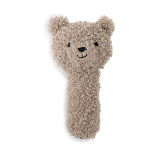 Jollein Teddy Bear Rammelaar - Olive Green Jollein Teddy Bear Rammelaar - Olive Green