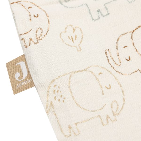Jollein Slaapzak - Hydrofiel - 70 cm - Elephant Tales Jollein Slaapzak - Hydrofiel - 70 cm - Elephant Tales