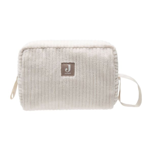 Jollein Etui - Cloudy Rib - Oatmeal Jollein Etui - Cloudy Rib - Oatmeal