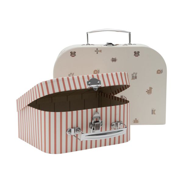 Jollein Speelkoffertje – Animal Friends – 2 Stuks Jollein Speelkoffertje – Animal Friends – 2 Stuks