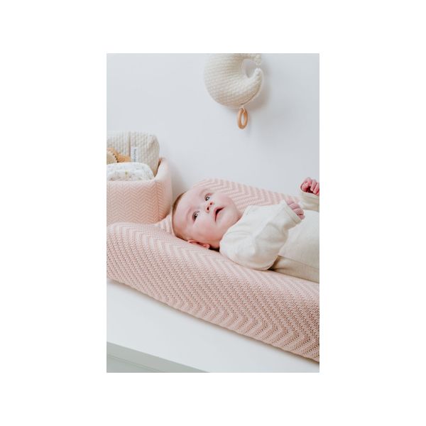 Baby's Only Aankleedkussenhoes Grace Nordic Blue 45 x 70 cm Baby's Only Aankleedkussenhoes Grace Nordic Blue 45 x 70 cm
