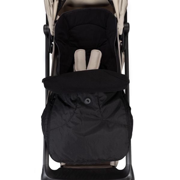Qute Voetenzak Buggy Q-Cocoon Universeel Fleece Zwart Qute Voetenzak Buggy Q-Cocoon Universeel Fleece Zwart