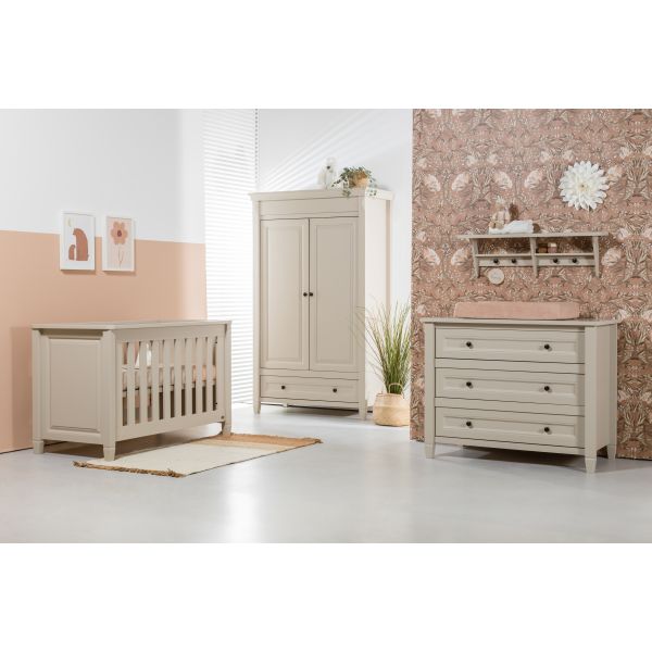 TWF Ledikant 60 x 120 - Commode 3 Laden Granada TWF Ledikant 60 x 120 - Commode 3 Laden Granada