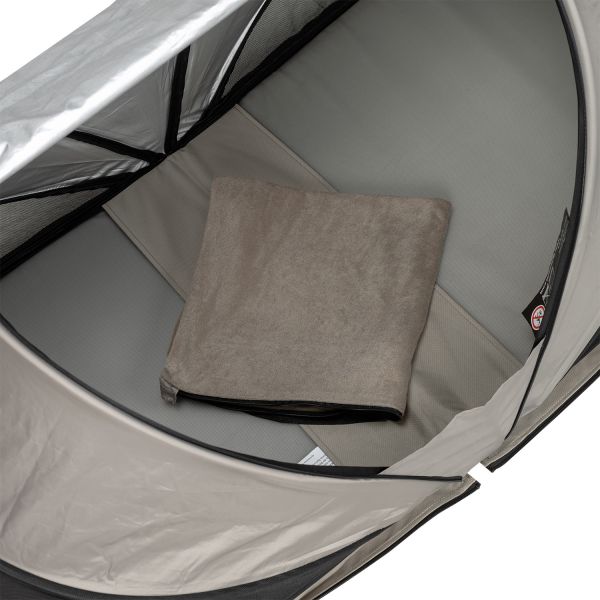 Qute Babytent - Travelcot Q-Camp Taupe / Desert Qute Babytent - Travelcot Q-Camp Taupe / Desert