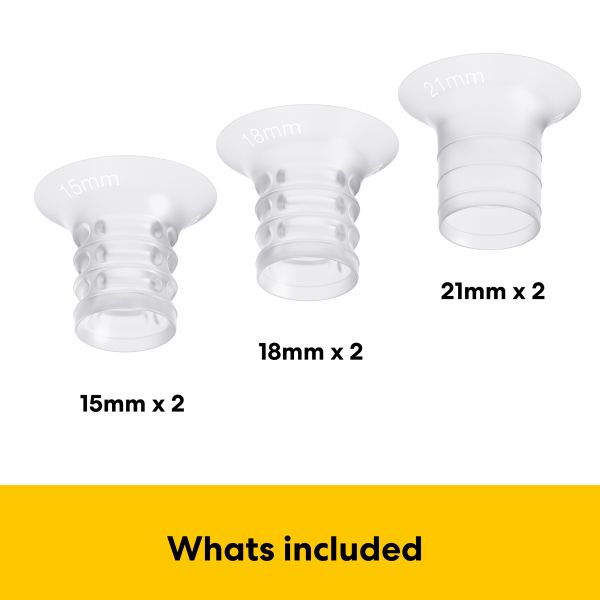 Medela Siliconen Inserts Voor 24 mm Borstschild