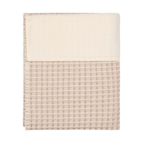 Koeka Wiegdeken - Cotton Fleece Wafel Amsterdam – Crumble - 75x100 cm Koeka Wiegdeken - Cotton Fleece Wafel Amsterdam – Crumble - 75x100 cm