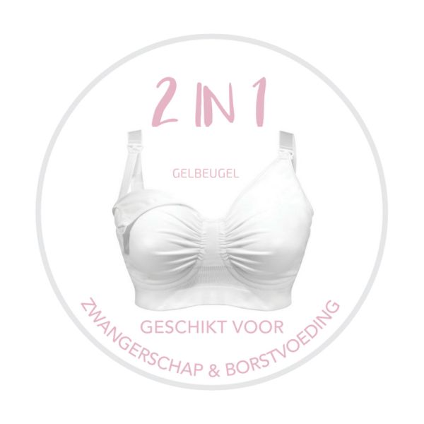 Carriwell Voedingsbeha Carri-Gelbeugel Wit S Carriwell Voedingsbeha Carri-Gelbeugel Wit S