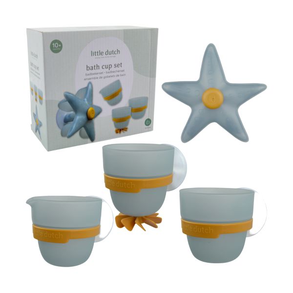 Little Dutch Badwand Bekers - Zeester Little Dutch Badwand Bekers - Zeester