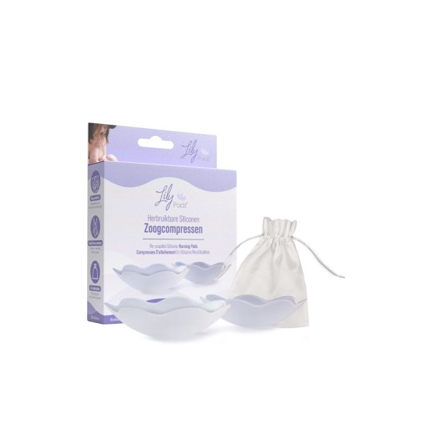 LilyPadz Herbruikbare Siliconen Zoogcompressen 2-Pack
LilyPadz Herbruikbare Siliconen Zoogcompressen 2-Pack