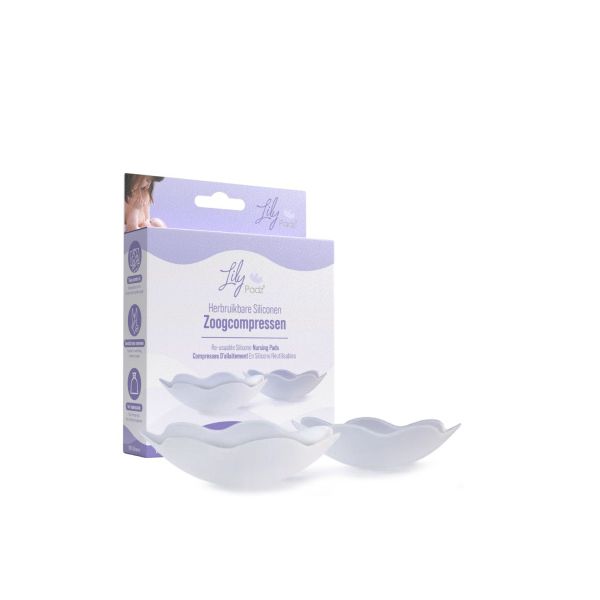 LilyPadz Herbruikbare Siliconen Zoogcompressen 2-Pack
LilyPadz Herbruikbare Siliconen Zoogcompressen 2-Pack