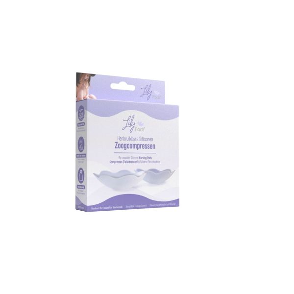 LilyPadz Herbruikbare Siliconen Zoogcompressen 2-Pack
LilyPadz Herbruikbare Siliconen Zoogcompressen 2-Pack
