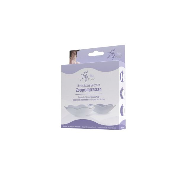 LilyPadz Herbruikbare Siliconen Zoogcompressen 2-Pack
LilyPadz Herbruikbare Siliconen Zoogcompressen 2-Pack