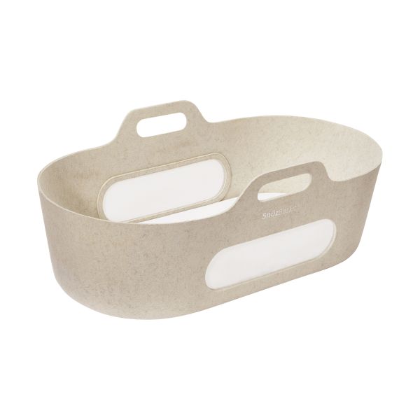 Snuz SnüzBaskit Moses Basket + Stand Set - Barley/Walnut Snuz SnüzBaskit Moses Basket + Stand Set - Barley/Walnut