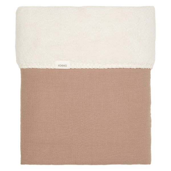 Koeka Wiegdeken Teddy Faro Caffe 75 x 100 cm Koeka Wiegdeken Teddy Faro Caffe 75 x 100 cm