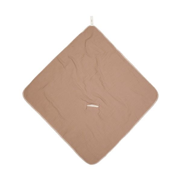 Koeka Omslagdoek Teddy Faro Caffe 100 x 100 cm Koeka Omslagdoek Teddy Faro Caffe 100 x 100 cm