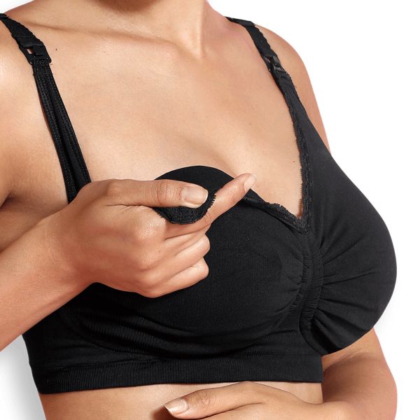 Carriwell Voedingsbeha Padded Carri-Gelbeugel  Zwart  M