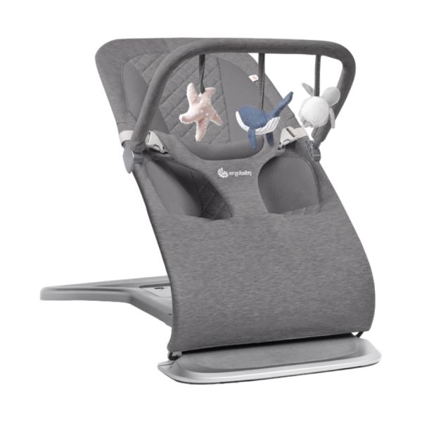 Ergobaby Ocean Wonders Toy Bar Bouncer Evolve - Charcoal Grey Ergobaby Ocean Wonders Toy Bar Bouncer Evolve - Charcoal Grey