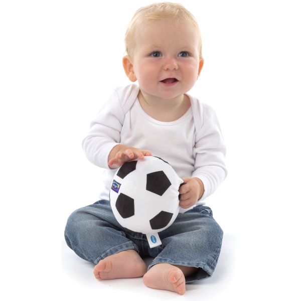Playgro Black & White Soccer Ball Playgro Black & White Soccer Ball