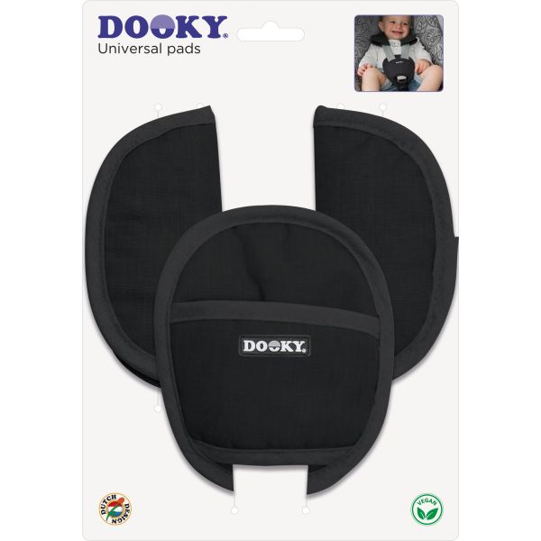 Dooky Universele Pads Uni Black Dooky Universele Pads Uni Black