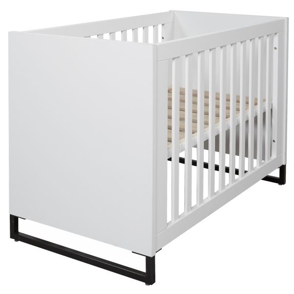 TWF Ledikant 60 x 120 - Commode XL 3 Laden/1 Deur Torino