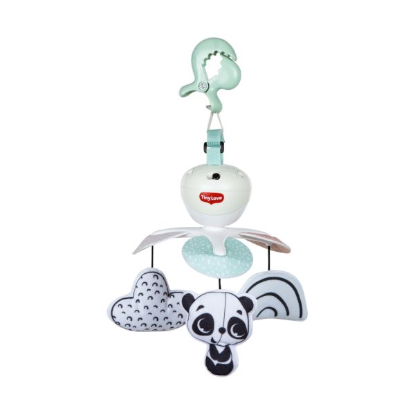 Tiny Love Take Along Mobile Black & White Decor Tiny Love Take Along Mobile Black & White Decor