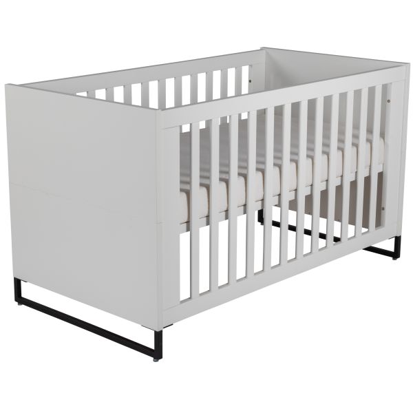 TWF Ledikant 70 x 140 - Commode XL 3 Laden 1 Deur - Hanglegkast 2 Deuren 1 Lade Torino