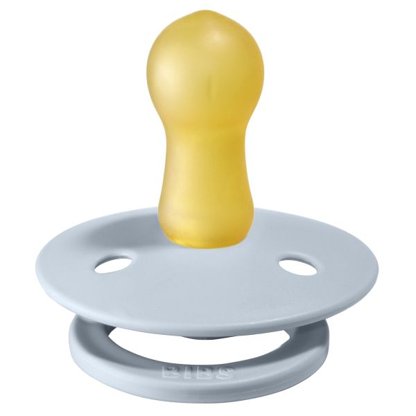 BiBs Fopspeen - Rond - 6-18 Mnd - Baby Blue BiBs Fopspeen - Rond - 6-18 Mnd - Baby Blue