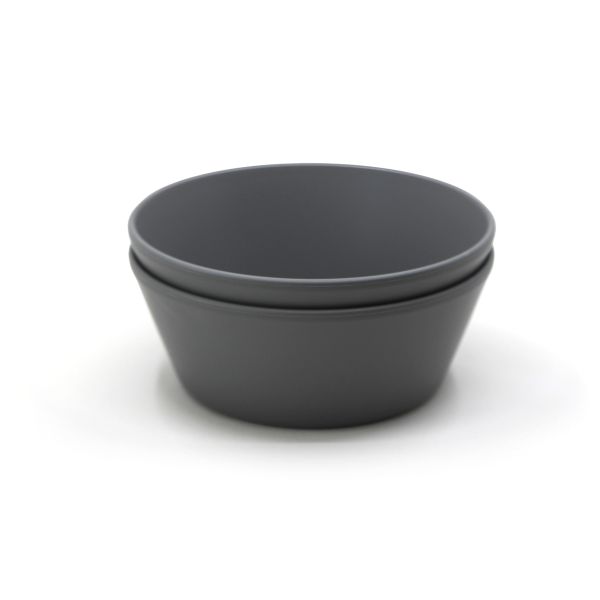 Mushie Kom Rond Smoke (2 stuks) Mushie Kom Rond Smoke (2 stuks)