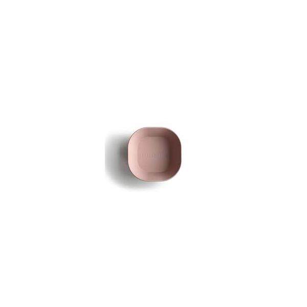 Mushie Kom Vierkant Blush (2 stuks) Mushie Kom Vierkant Blush (2 stuks)