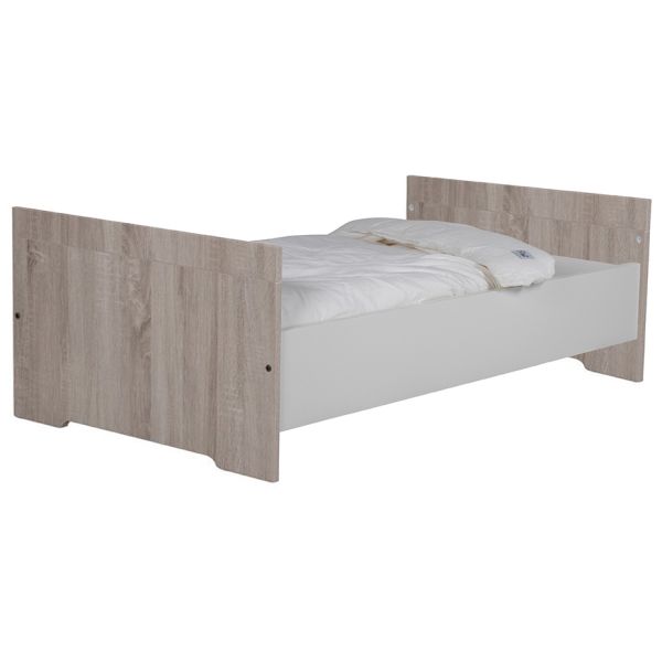 Interbaby Ledikant 70 x 140 Incl. Juniorzijden - Commode 1 deur 3 vakken Rock Interbaby Ledikant 70 x 140 Incl. Juniorzijden - Commode 1 deur 3 vakken Rock