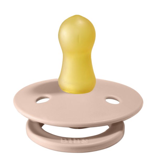 BiBs Fopspeen - Rond - 0-6 Mnd - Blush BiBs Fopspeen - Rond - 0-6 Mnd - Blush