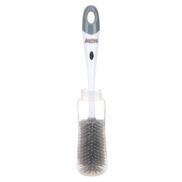 Nûby Flessenborstel Silicone Met Houder Nûby Flessenborstel Silicone Met Houder