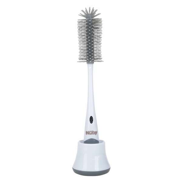 Nûby Flessenborstel Silicone Met Houder Nûby Flessenborstel Silicone Met Houder
