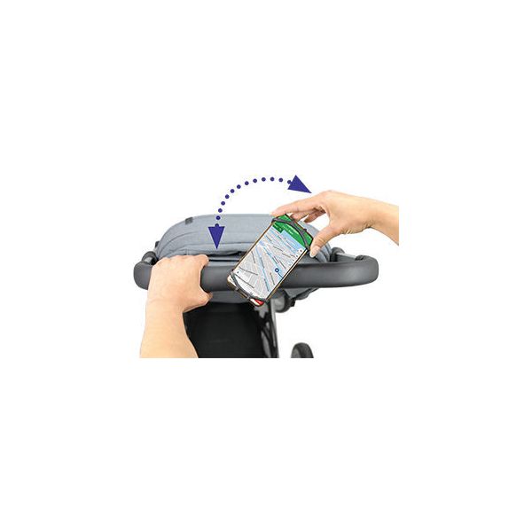 Dooky Universal Phone Holder Black Dooky Universal Phone Holder Black