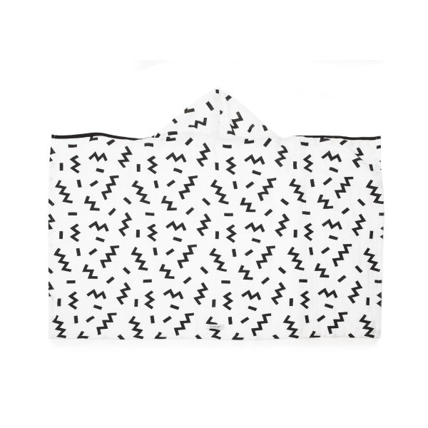 KipKep Blenker Badcape - 100 x 70 cm - Memphis White