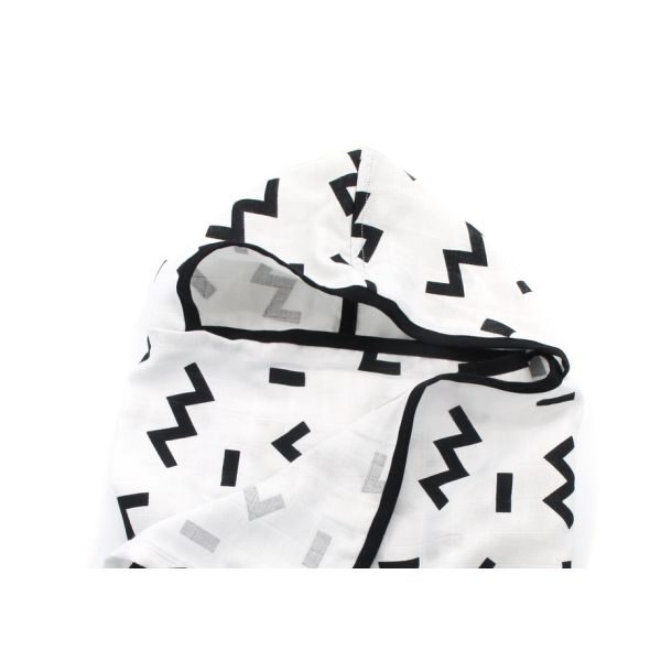 KipKep Blenker Badcape - 100 x 70 cm - Memphis White