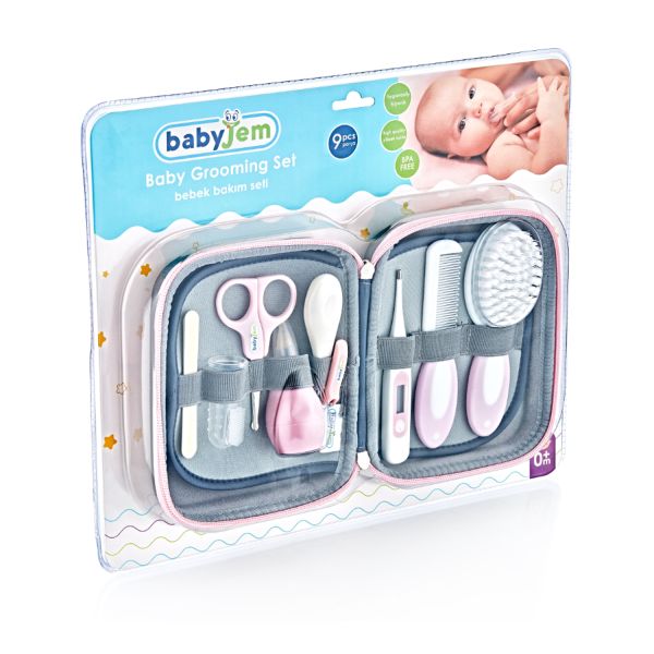 Babyjem Verzorgingsset Pink 9-Pack Babyjem Verzorgingsset Pink 9-Pack