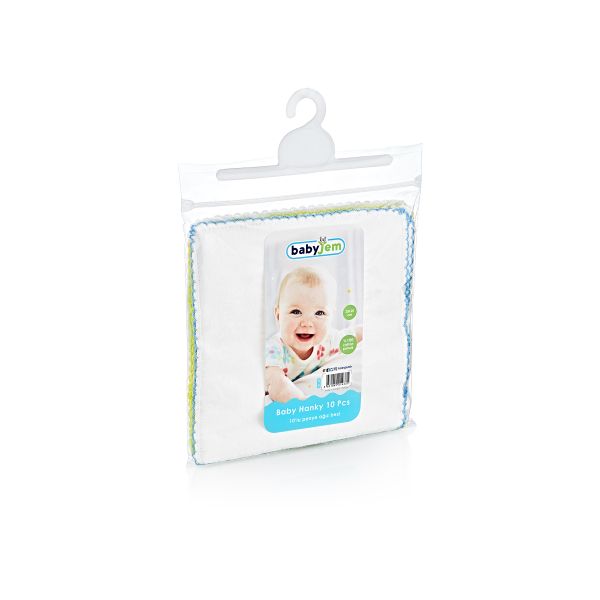 Babyjem Monddoek 28x28cm 10-Pack