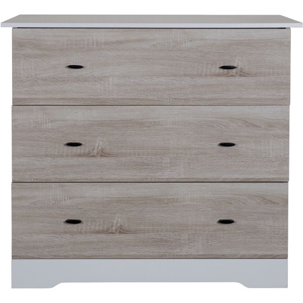 Interbaby Ledikant 60 x 120 - Commode 3 Laden - Hanglegkast Rock