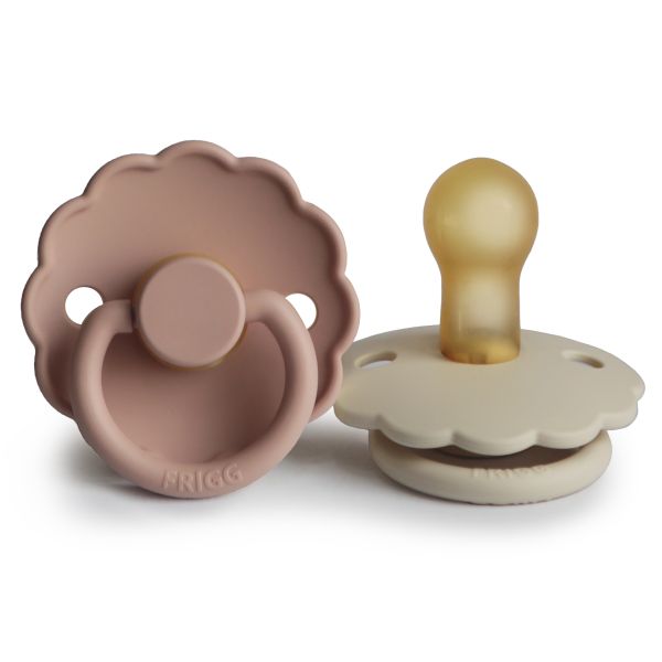 Frigg Fopspeen Daisy Blush/Cream T1 0-6mnd (2 stuks) Frigg Fopspeen Daisy Blush/Cream T1 0-6mnd (2 stuks)
