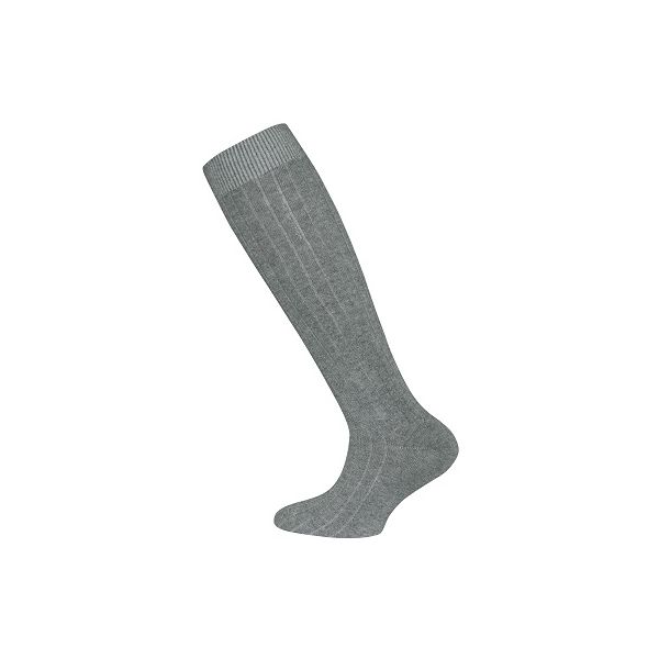 Ewers Kniekous Rib Grey Melee 17-18