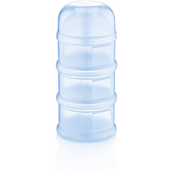 Babyjem Melkpoedercontainer 3-laags Blauw