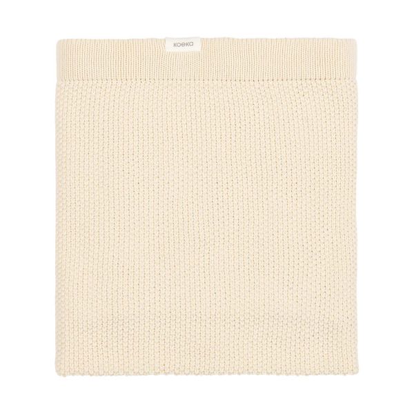 Koeka Lisbon Ledikantdeken - 100 x 140 cm - Powder White