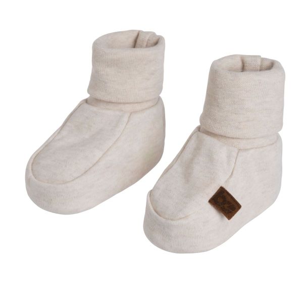 Baby's Only Slofjes Melange Warm Linen 0-3 mnd 0-3 mnd