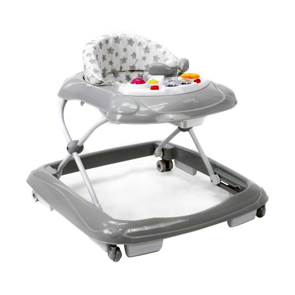 Asalvo Loopstoeltje - Baby Star - Grey Asalvo Loopstoeltje - Baby Star - Grey