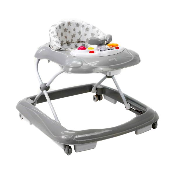Asalvo Loopstoeltje - Baby Star - Grey Asalvo Loopstoeltje - Baby Star - Grey