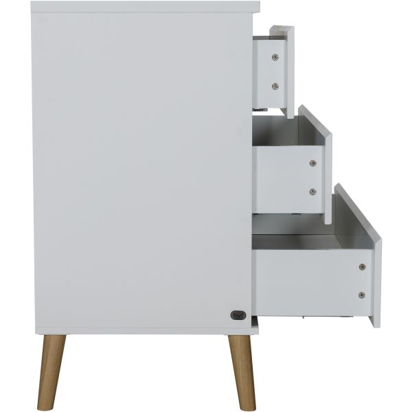 TWF Commode Beach Island White