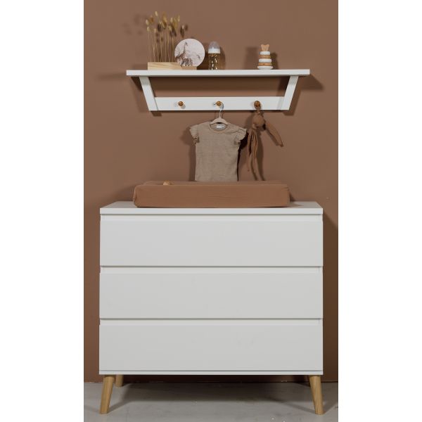 TWF Commode Beach Island White